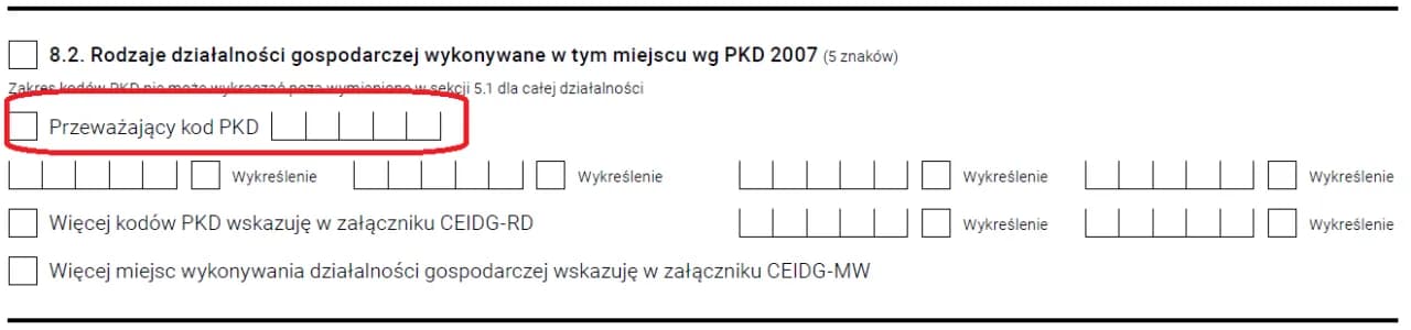 Ile kodów PKD w CEIDG? Unikaj błędów przy rejestracji firmy Ile kodów PKD w CEIDG? Unikaj błędów przy rejestracji firmy